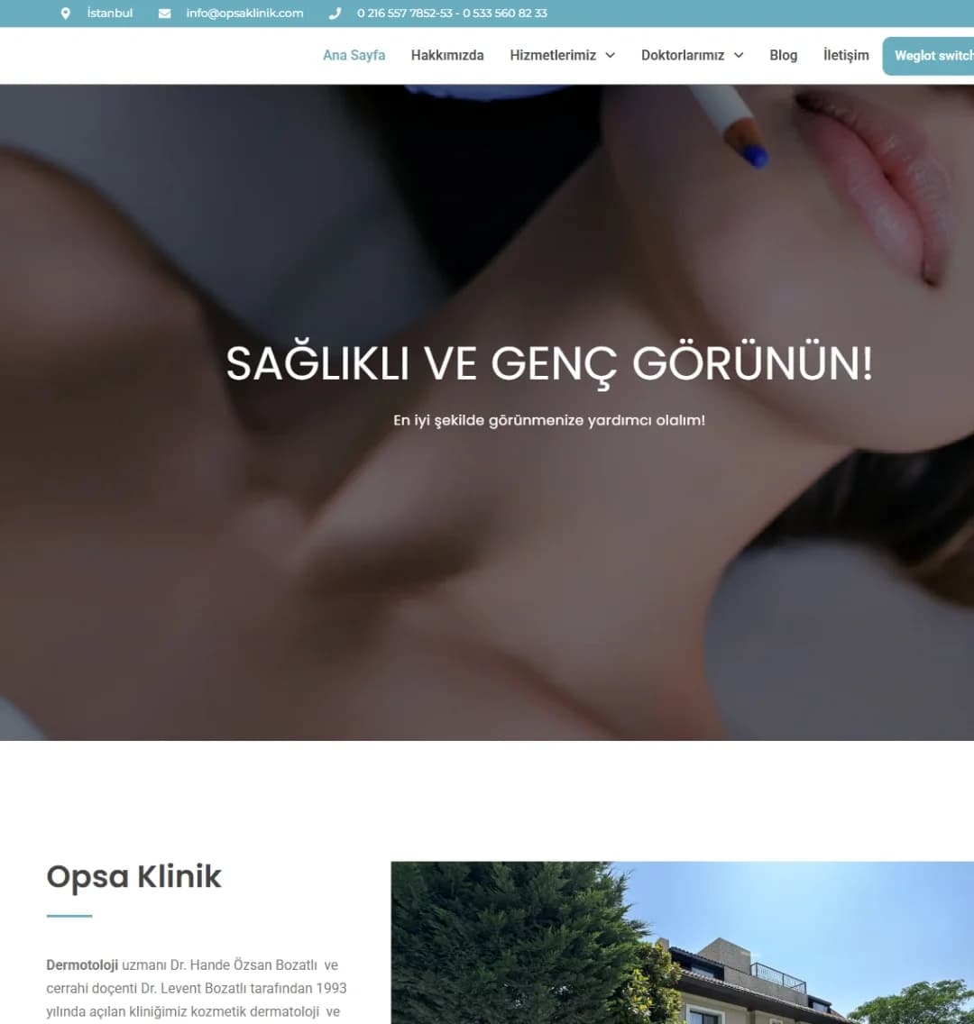 Opsa Klinik CRM & Hasta Kayıt Sistemi proje görseli 2