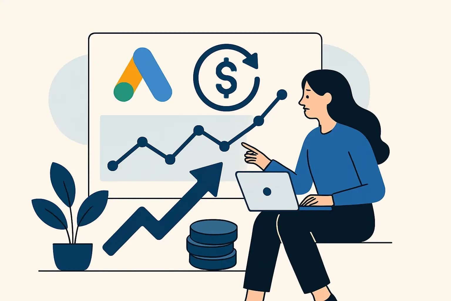 Google Ads ROI Nasıl Artırılır? 12 Net Hamle kapak görseli