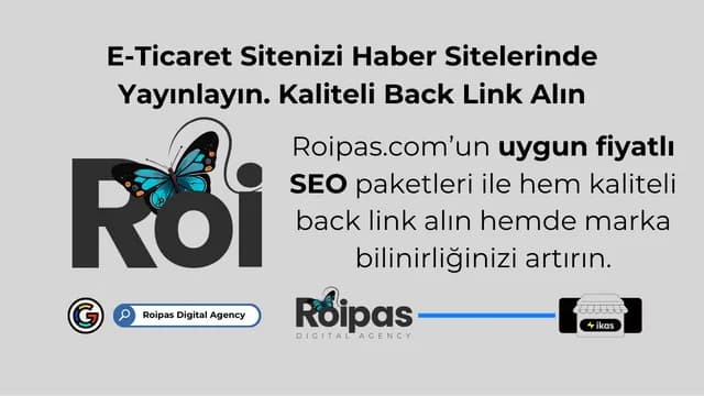 E-Ticaret Siteniz İçin Kaliteli Back Link Nasıl Alırsınız? Sitenizi Haber Sitelerinde Yayınlıyoruz. kapak görseli