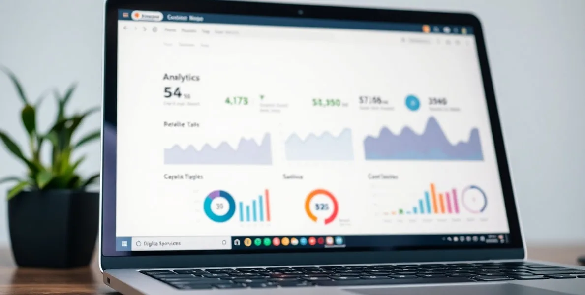 E-ticaret sitesi için dijital pazarlama stratejisi oluşturma konsepti.