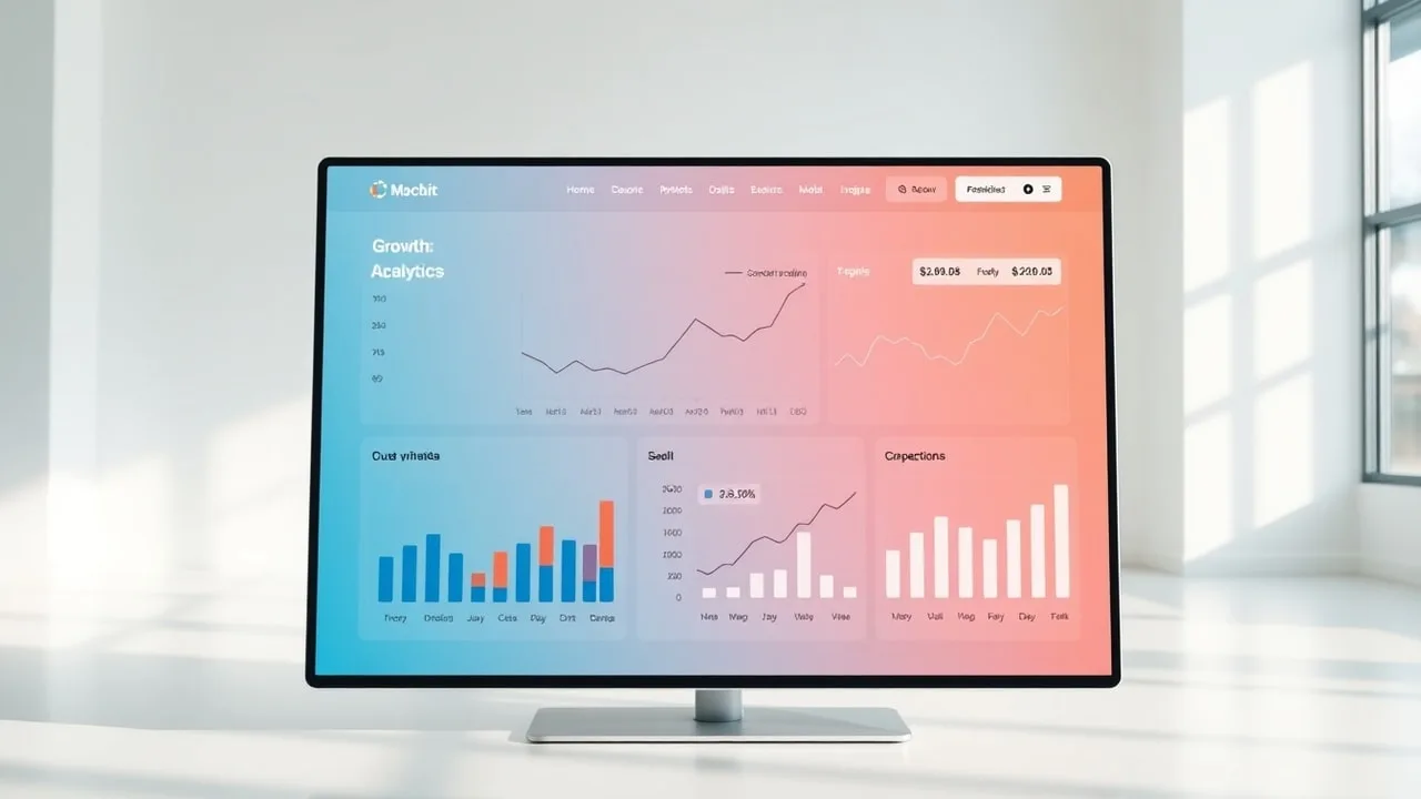 Dijital ürün satışını gösteren bir grafik