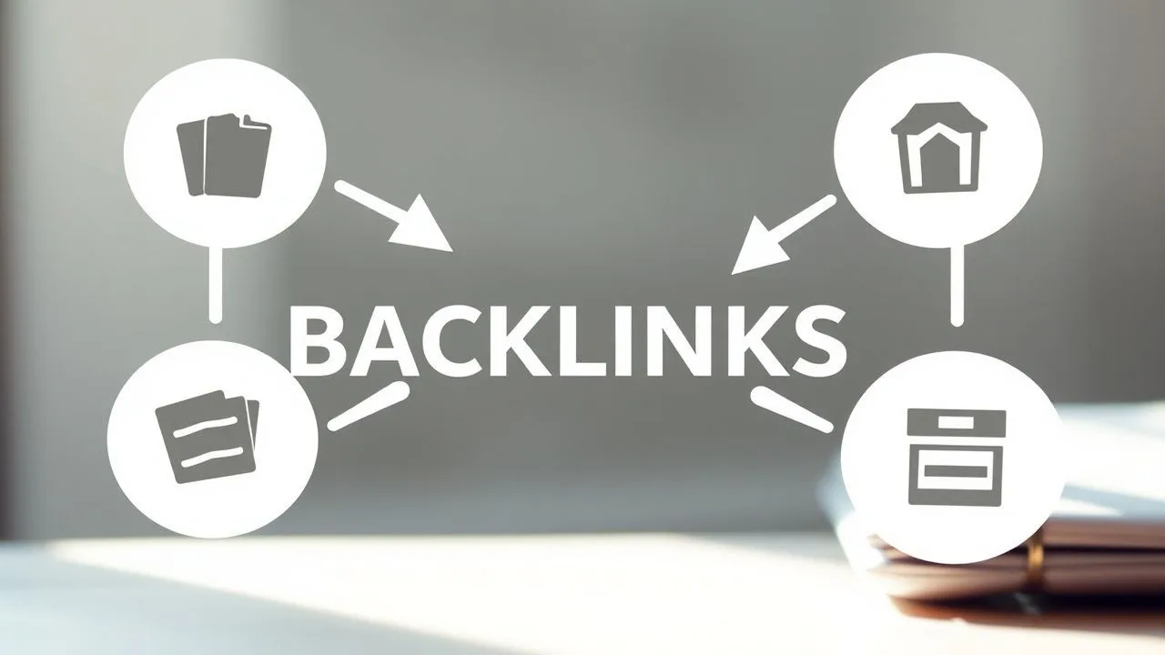 Bir web sitesine verilen linkleri gösteren görsel